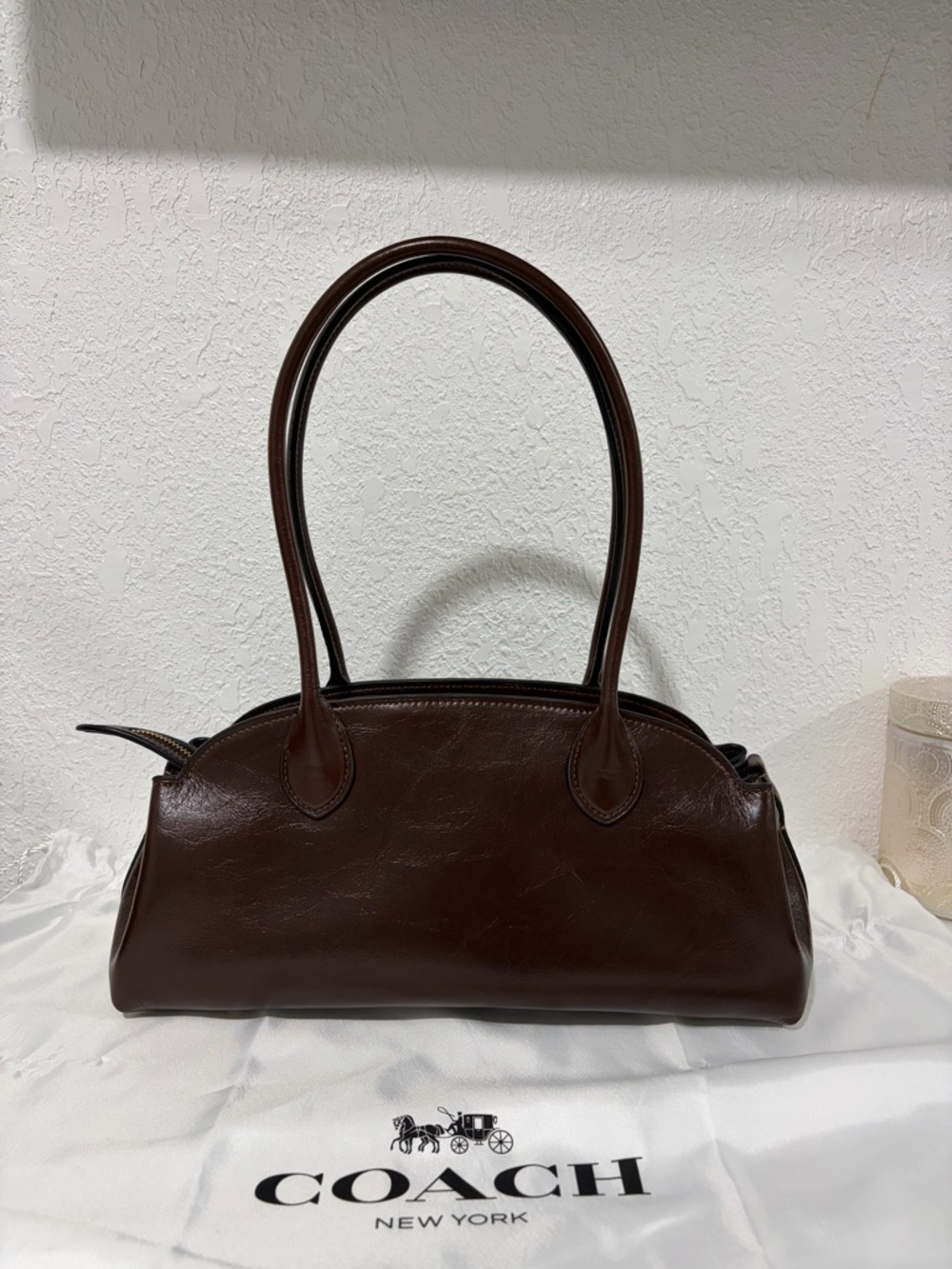 Coach Empire Carryall Bag 34🤎👜 - Picture 2 of 8